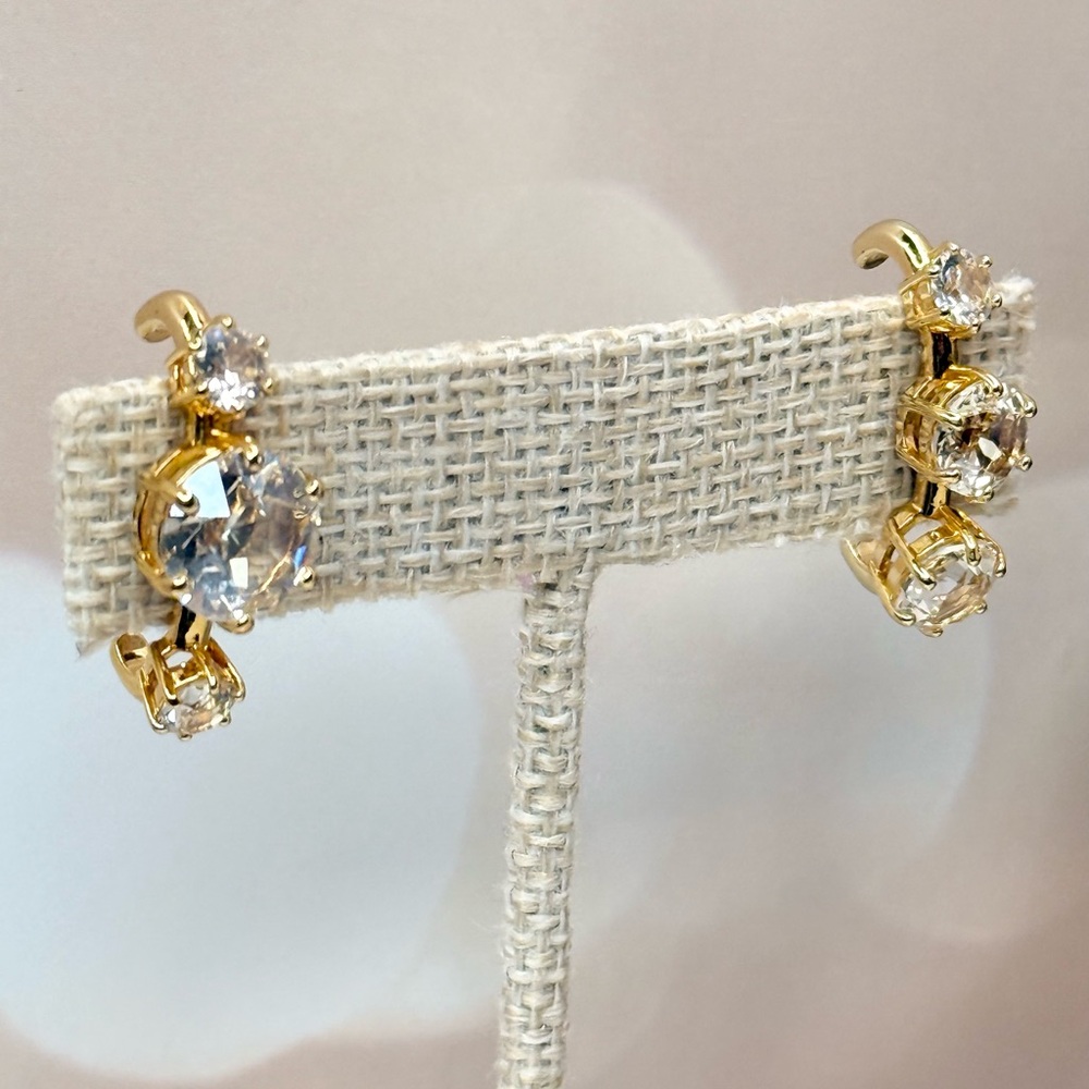 Swarovski Women's Gold Constella Crystal Earrings